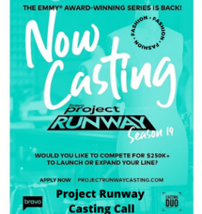 Project Runway Casting