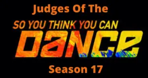 Judges For So You Think You Can Dance