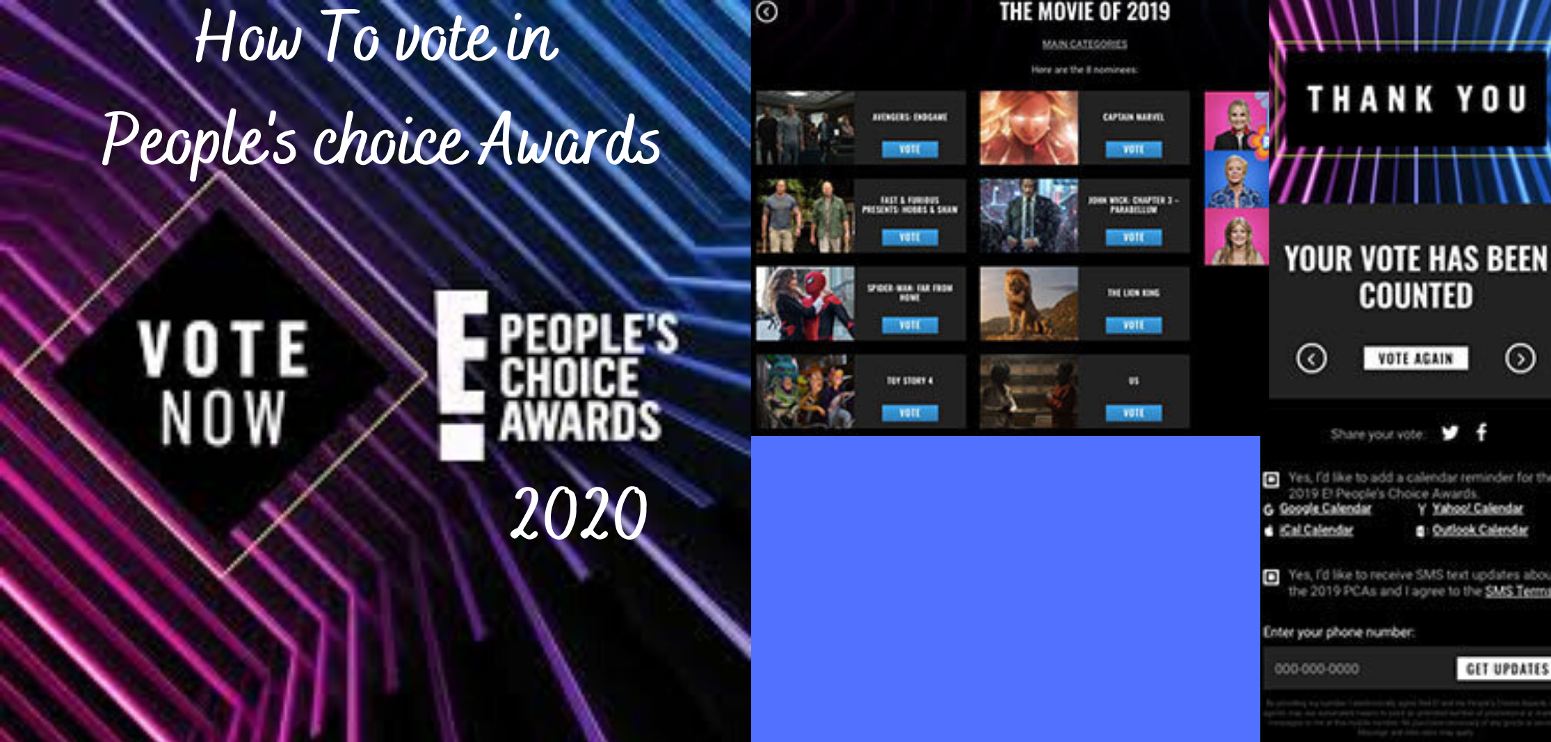 People's Choice awards Voting