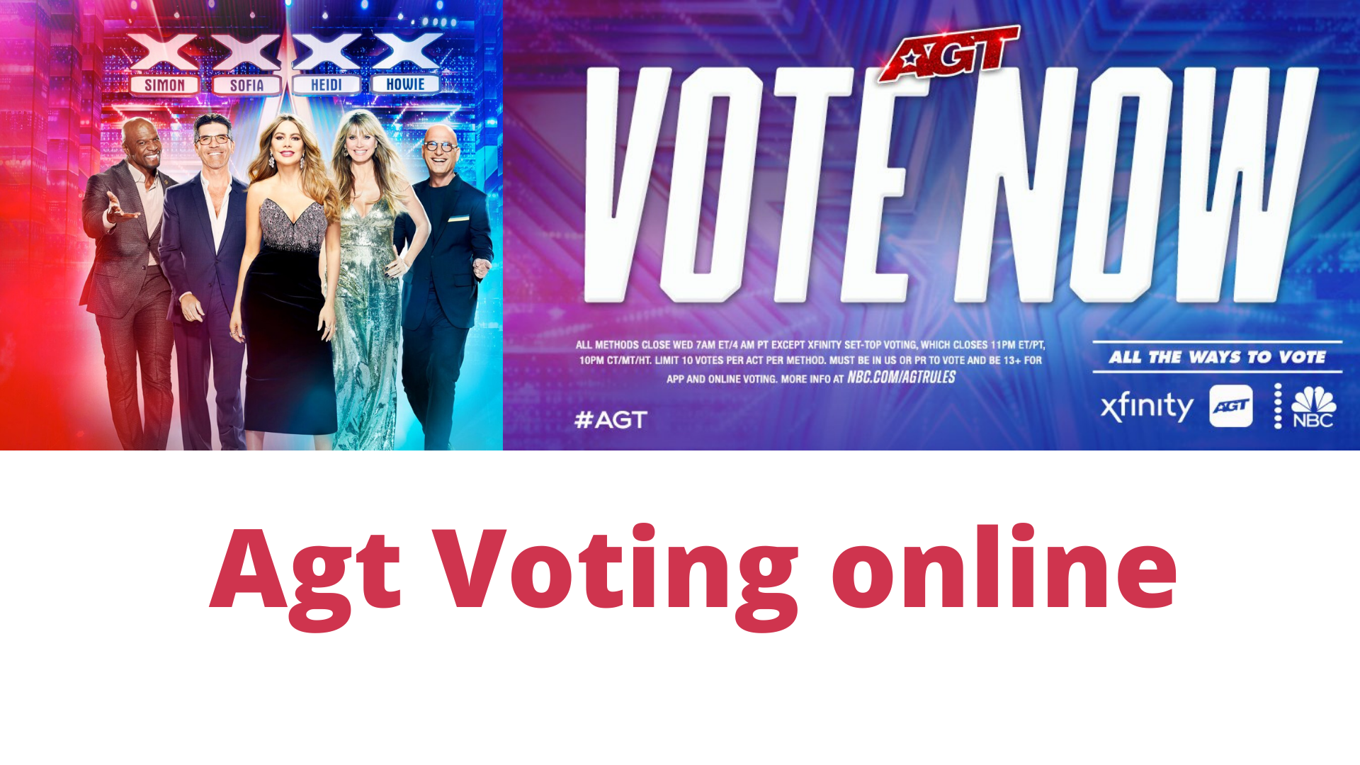 America's Got Talent Voting App [NBC AGT Vote 2021] Season 16