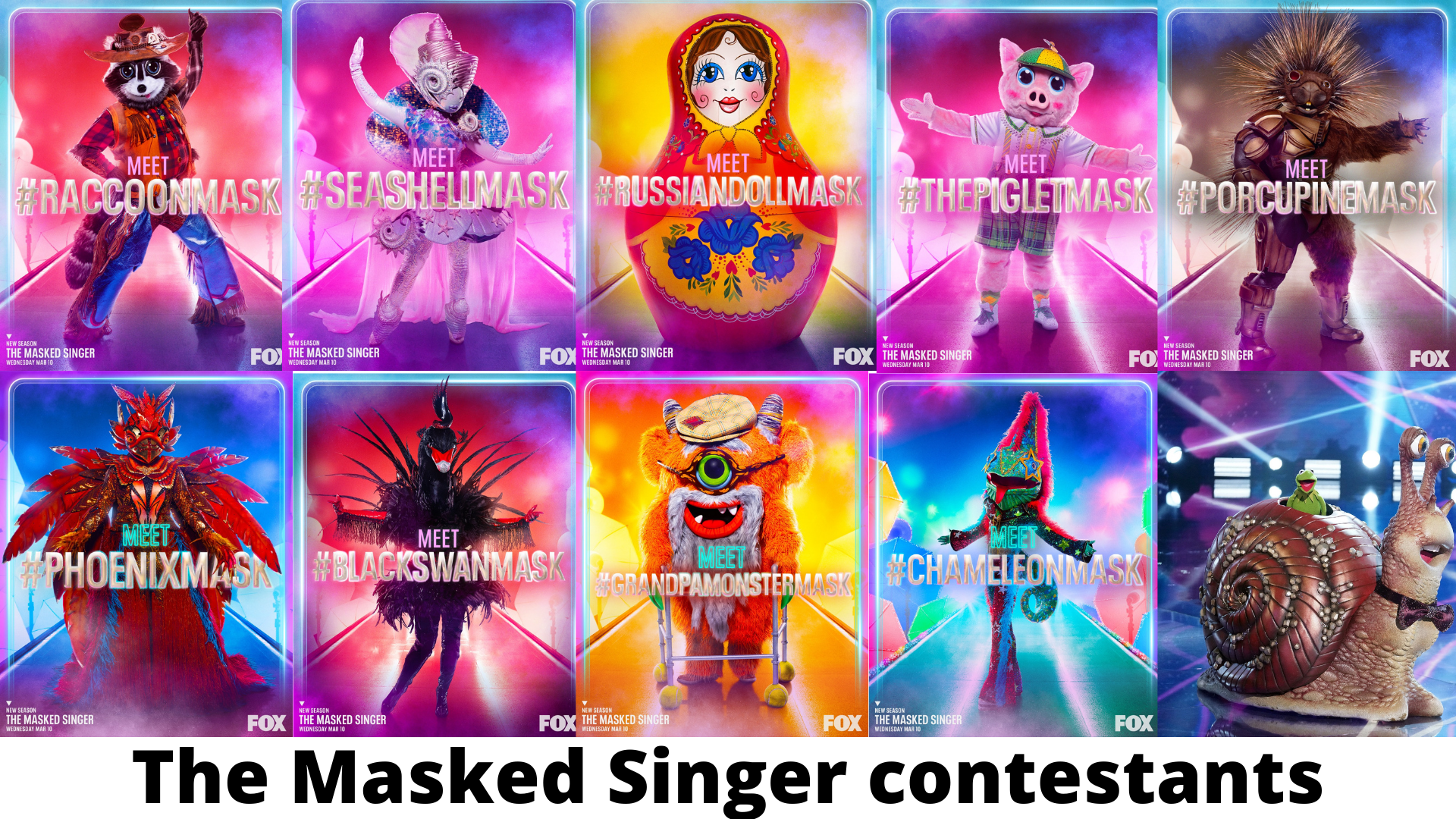 The Masked Singer Cast