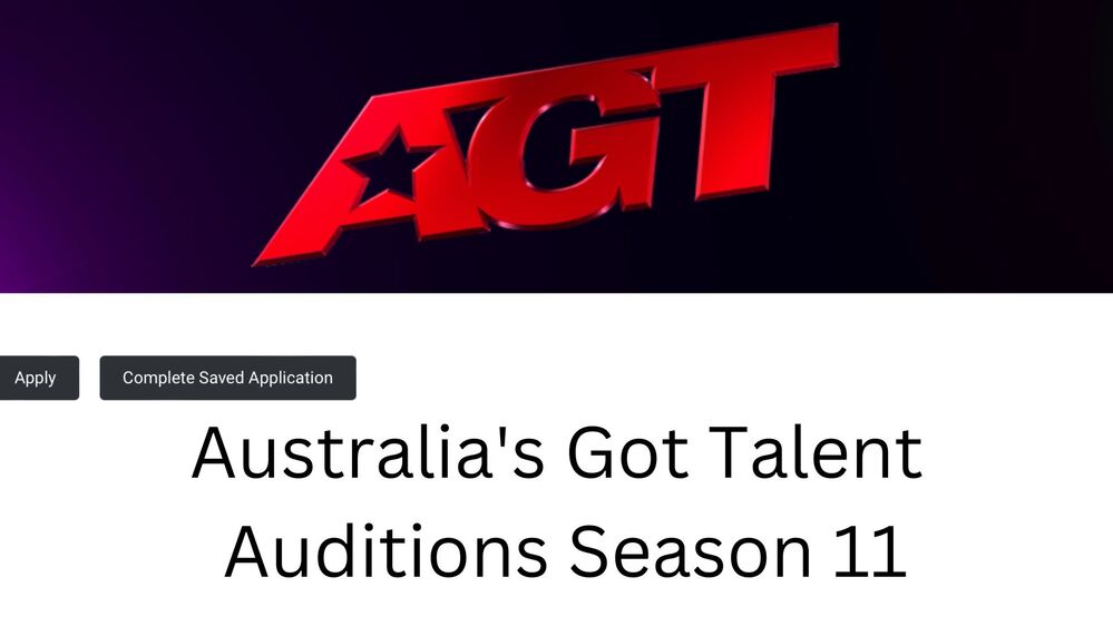 Australia's Got Talent Auditions 2023 (Application) How to apply?