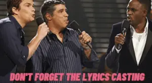 Don't Forget the lyrics Casting